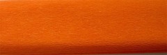 Krepp papír 50x200/250 cm, narancssárga