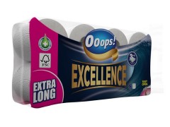 Toalettpapír, 3 rétegű, 8 tekercses, "Ooops! Excellence"