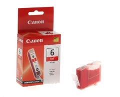 CANON BCI-6R piros tintapatron, 13ml (i990, i9950, Pixma iP8500)