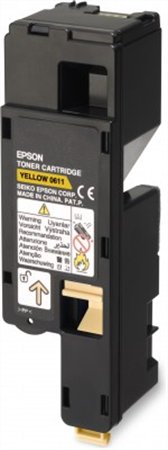 EPSON S050611 sárga toner, 1,4k (Aculaser C1700, CX17)