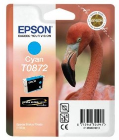 EPSON T08724010 kék tintapatron, 3,5ml (StylusPhoto R1900)