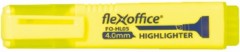 Szövegkiemelő, 4,0 mm, FLEXOFFICE "HL05", sárga