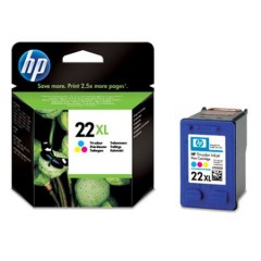 HP 22xl, C9352CE színes tintapatron, 415 oldal (DeskJet 3920, 3940, D2300)