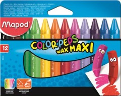 Zsírkréta, MAPED "Color`Peps", 12 különböző szín