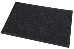 Szennyfogó szőnyeg,  kültéri-beltéri, 60x90 cm, PAPERFLOW, fekete