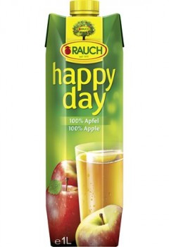 Gyümölcslé, 100%, 1 l, RAUCH "Happy day", alma
