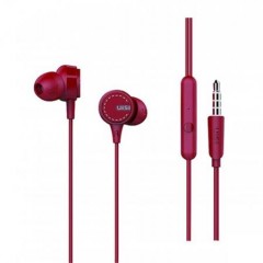 Fülhallgató, mikrofonos, UIISII "U8", piros