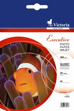 VICTORIA Executive fotópapír, tintasugaras, 10x15 cm, 260 g, magasfényű