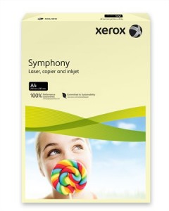 XEROX Symphony másolópapír, színes, A4, 160 g, csontszín (pasztell)