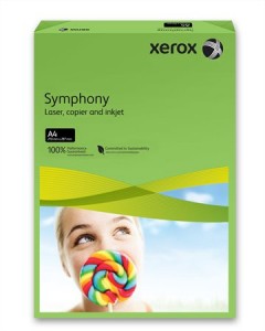 XEROX Symphony másolópapír, színes, A4, 160 g, sötétzöld (intenzív)