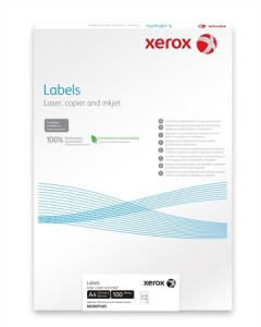 XEROX etikett, univerzális, 99x33,9 mm, kerekített sarkú, 1600 etikett/csomag